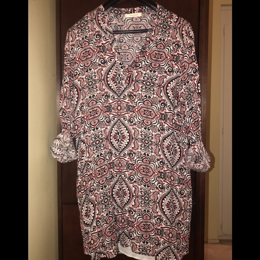 Boho mini dress